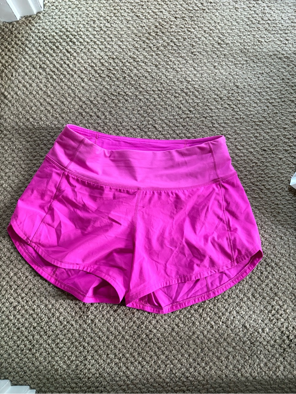 lululemon athletica Hot Pink Athletic Shorts